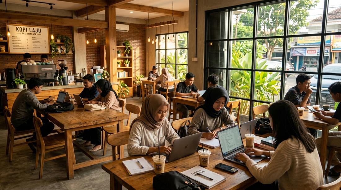 Rekomendasi Cafe dan Tempat Nugas di Tasikmalaya