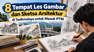 8 Tempat Les Gambar dan Sketsa Arsitektur di Tasikmalaya untuk Masuk PTN